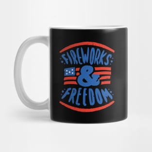 Fireworks and Freedom Mug